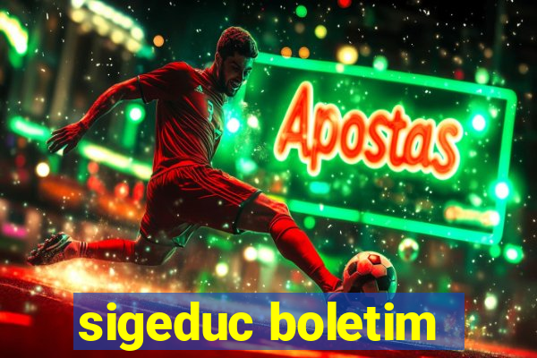 sigeduc boletim